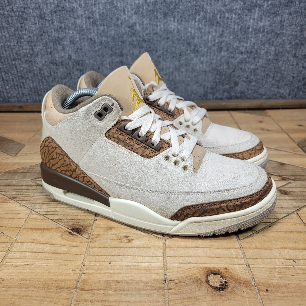 Jordan Air Jordan 3 Retro Mens 7.5 'Palomino' Beige/Brown CT8532-102 Sneakers